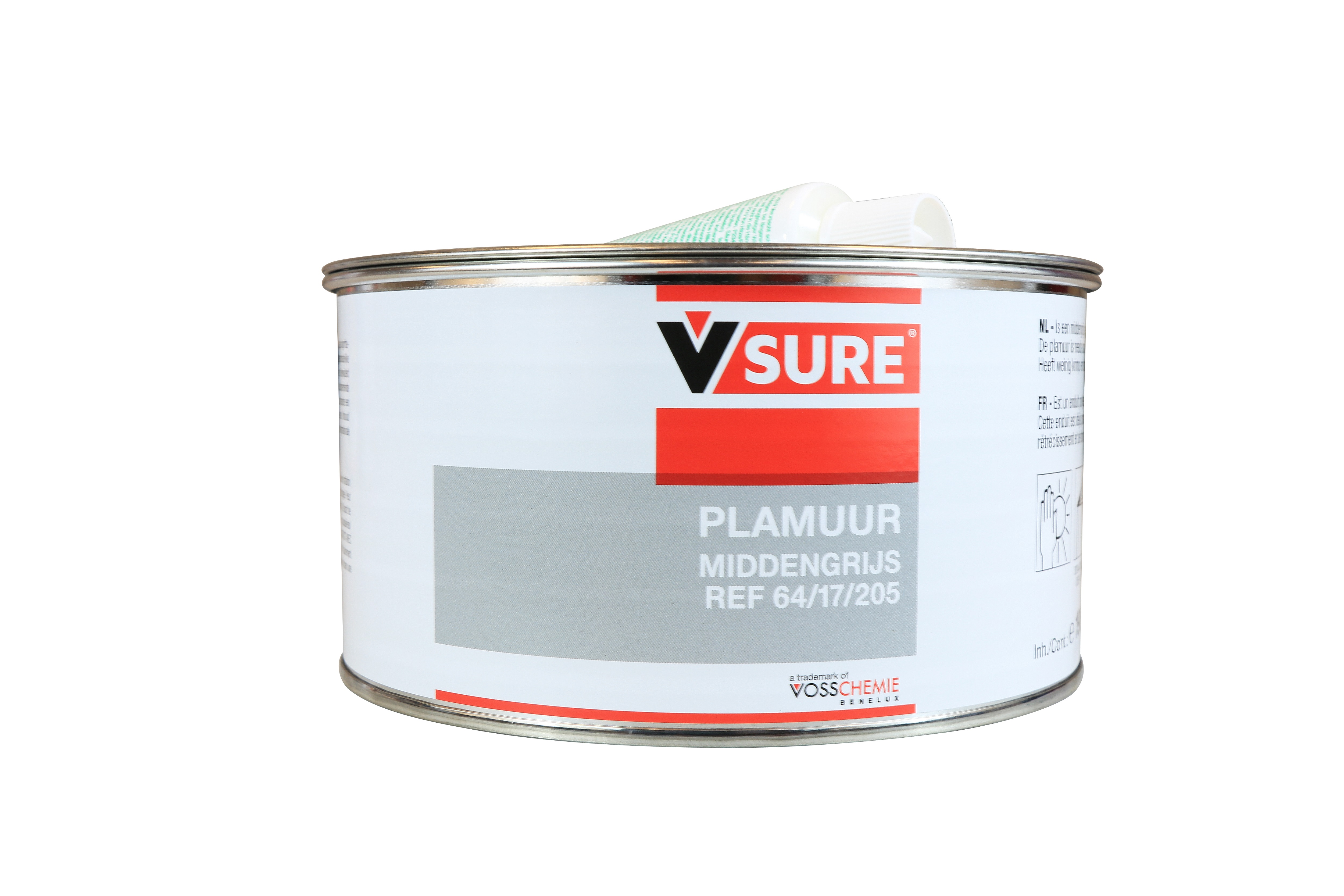 Polyester putty - For a very fine finish - mid-grey