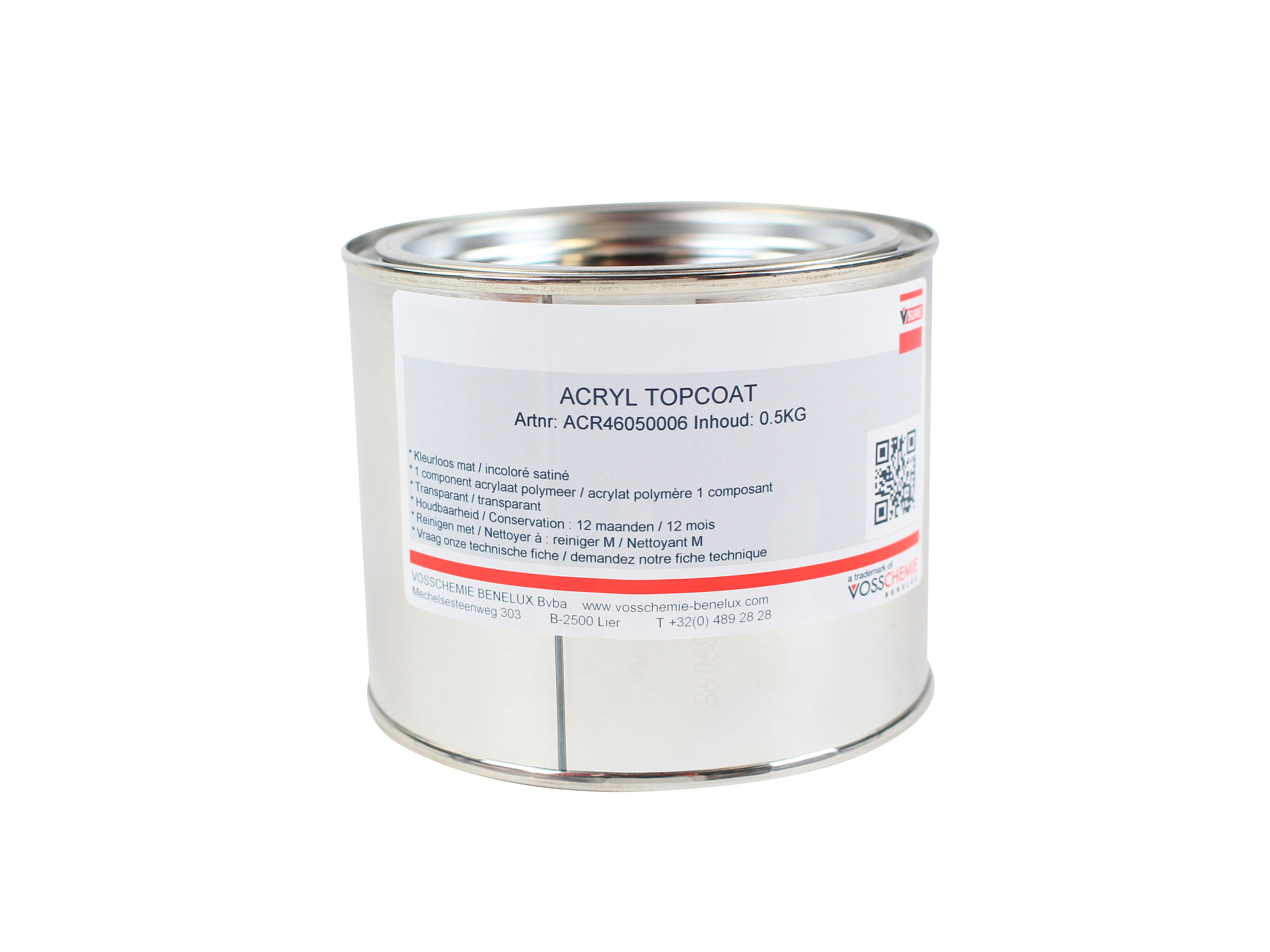 Matt varnish 0.5 kg - Colourless varnish for all substrates