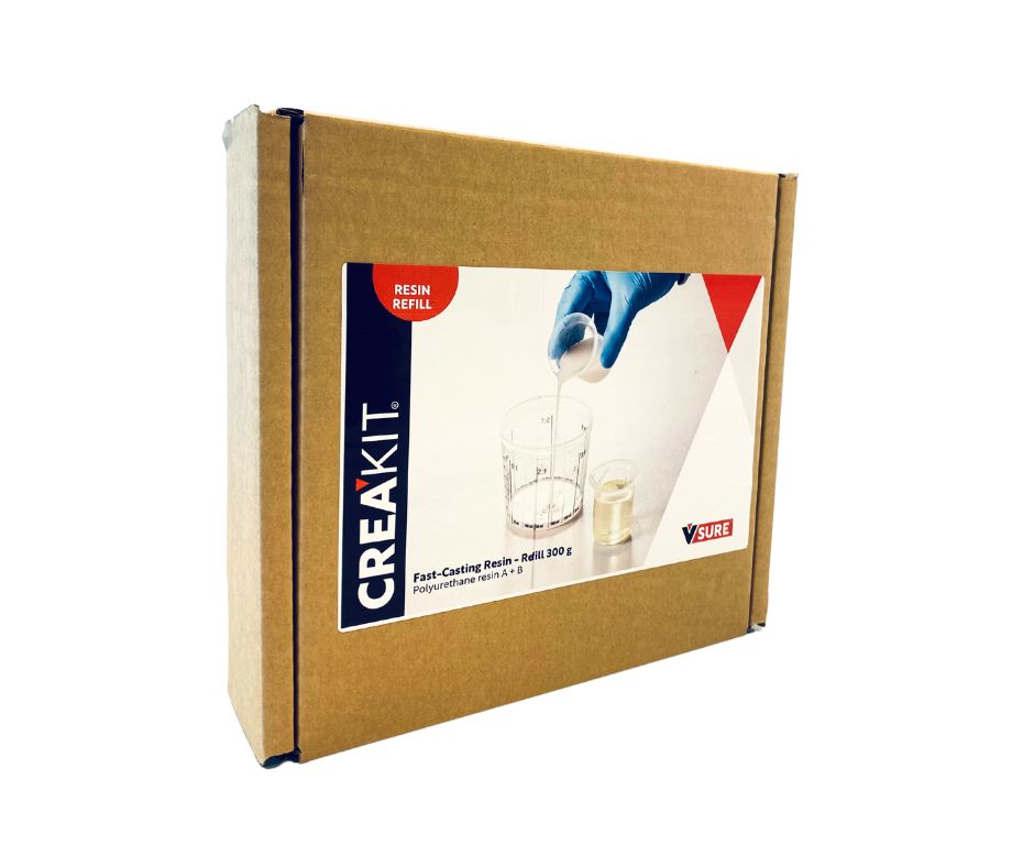 Navulling met snelgiethars - 300 G