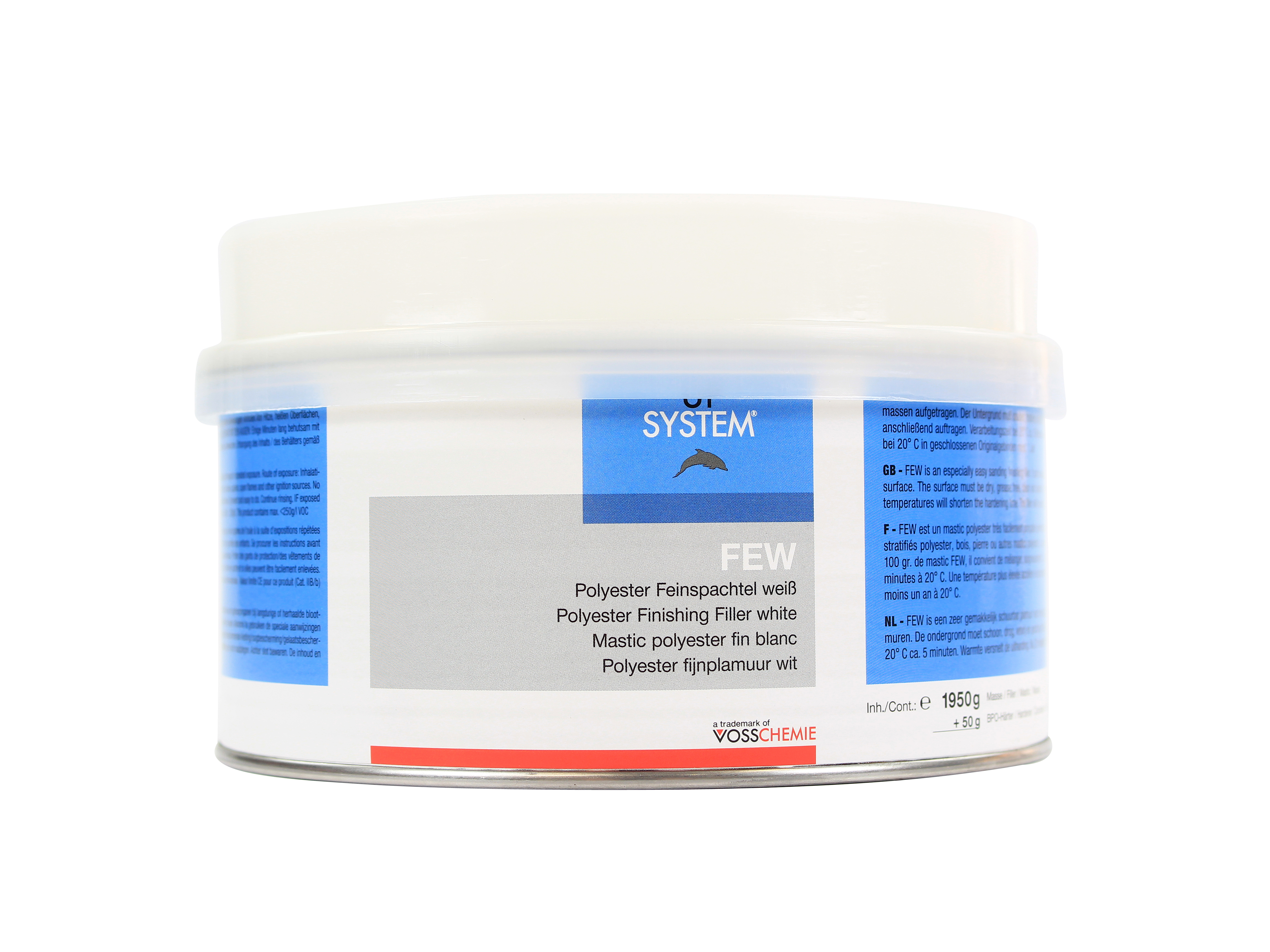 Polyester putty 2 kg - Super fine finish 