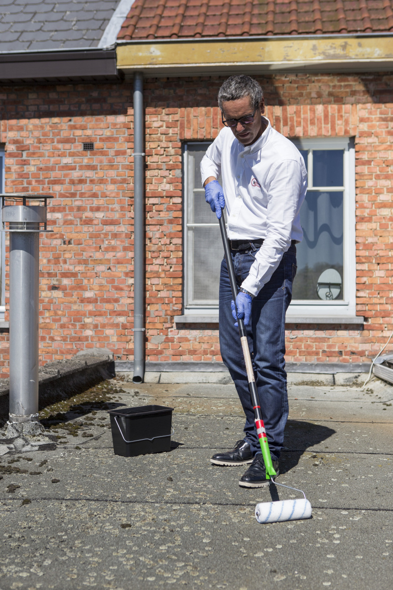 Poignée extensible pour les rouleaux à peinture