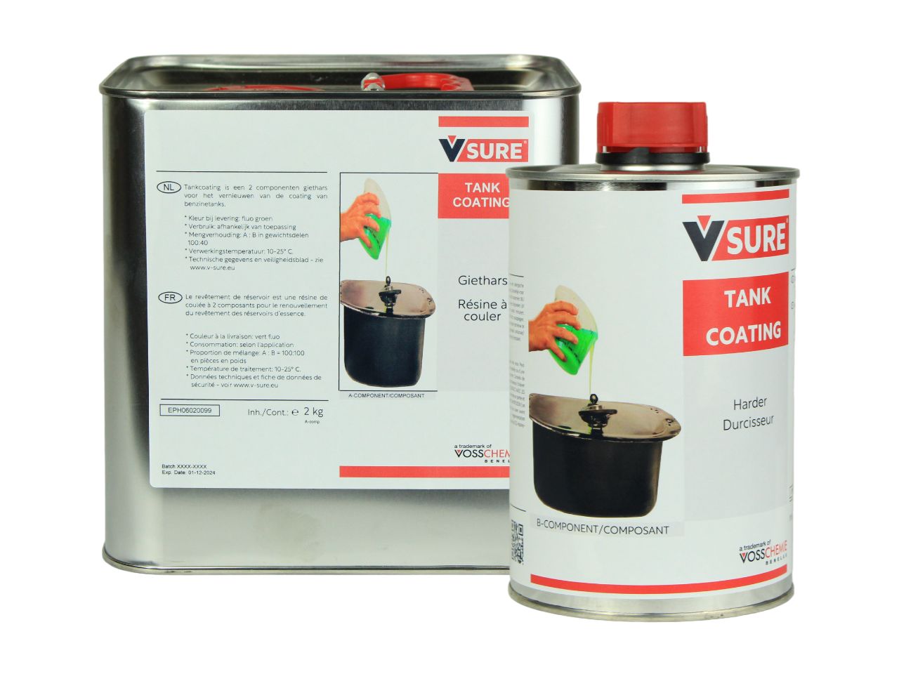 Beschermcoating voor benzinetanks