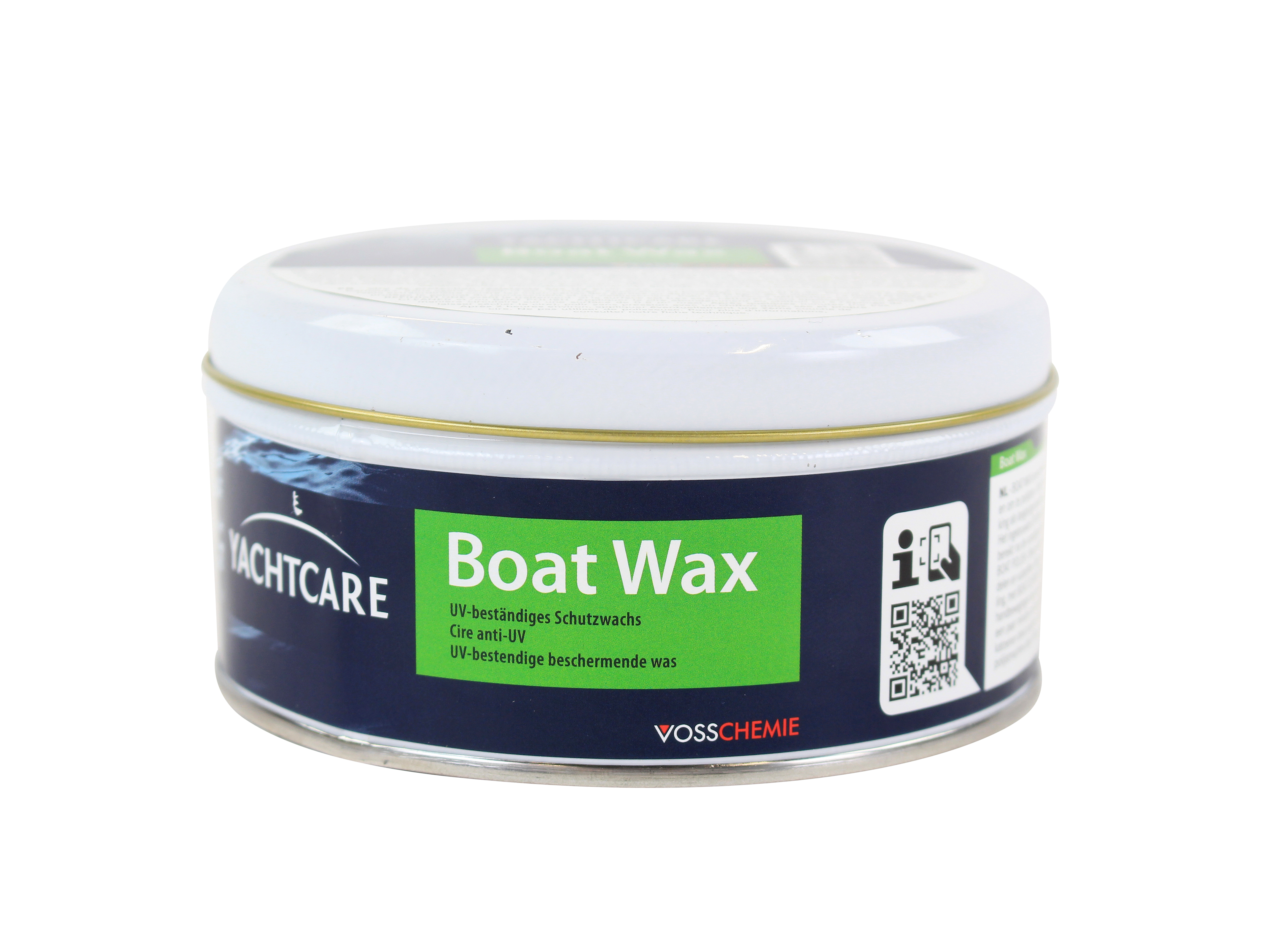 Boat polish with boat wax