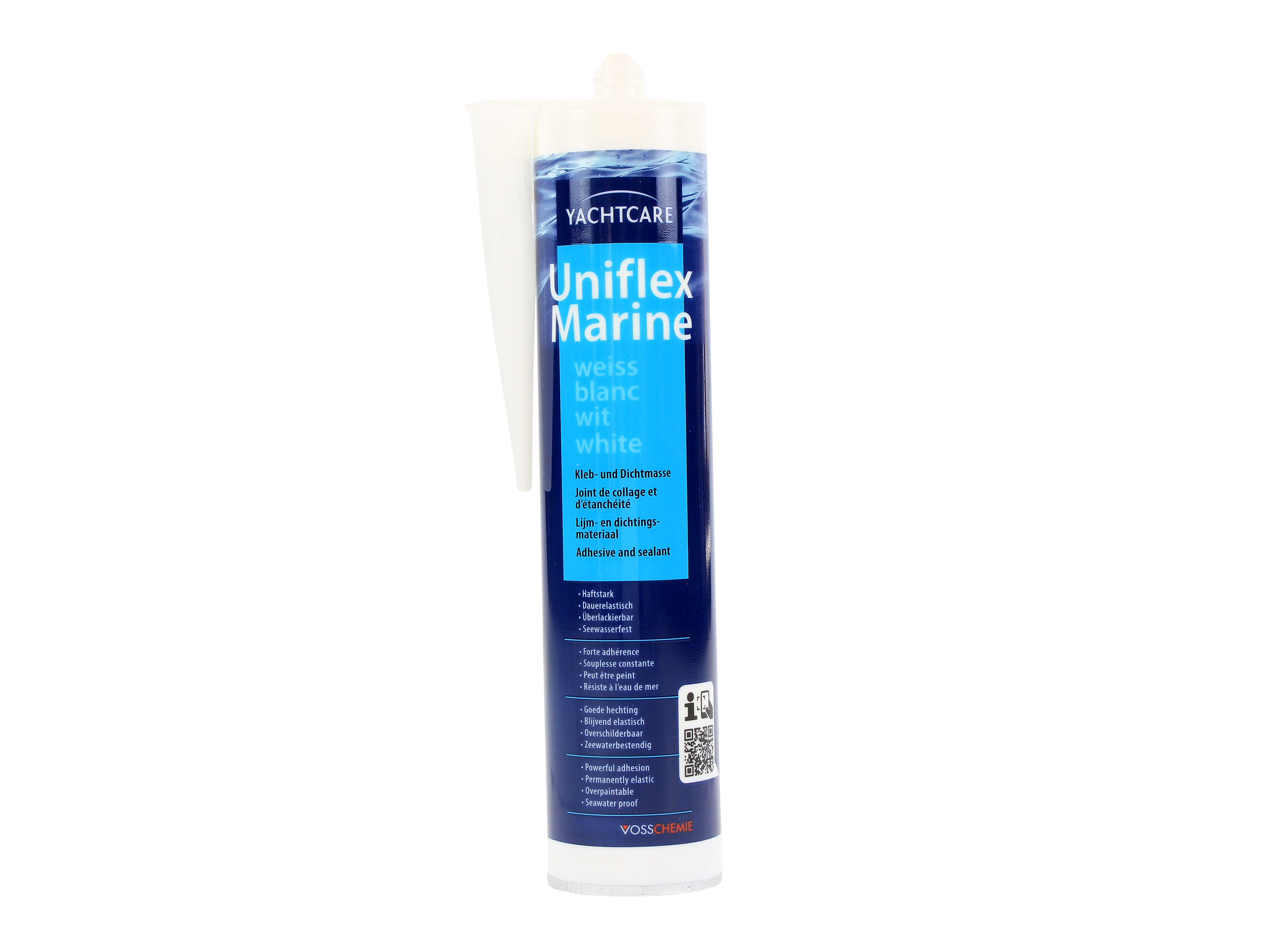Elastic joint sealant 310 ml - White - Seal cracks and joints