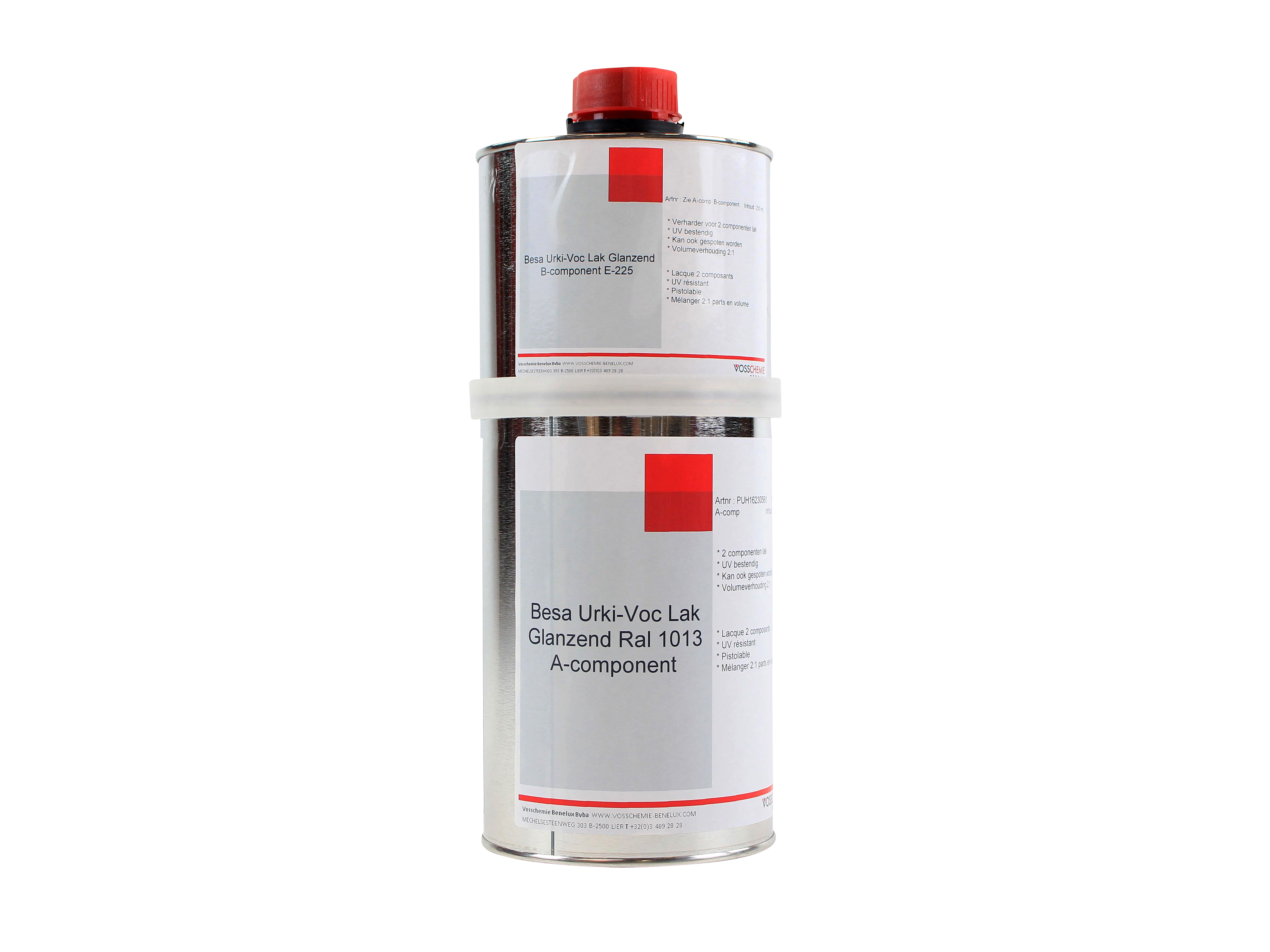 Durable glossy lacquer paint for wood, glass, plastic and metal 750 ml - RAL 1013