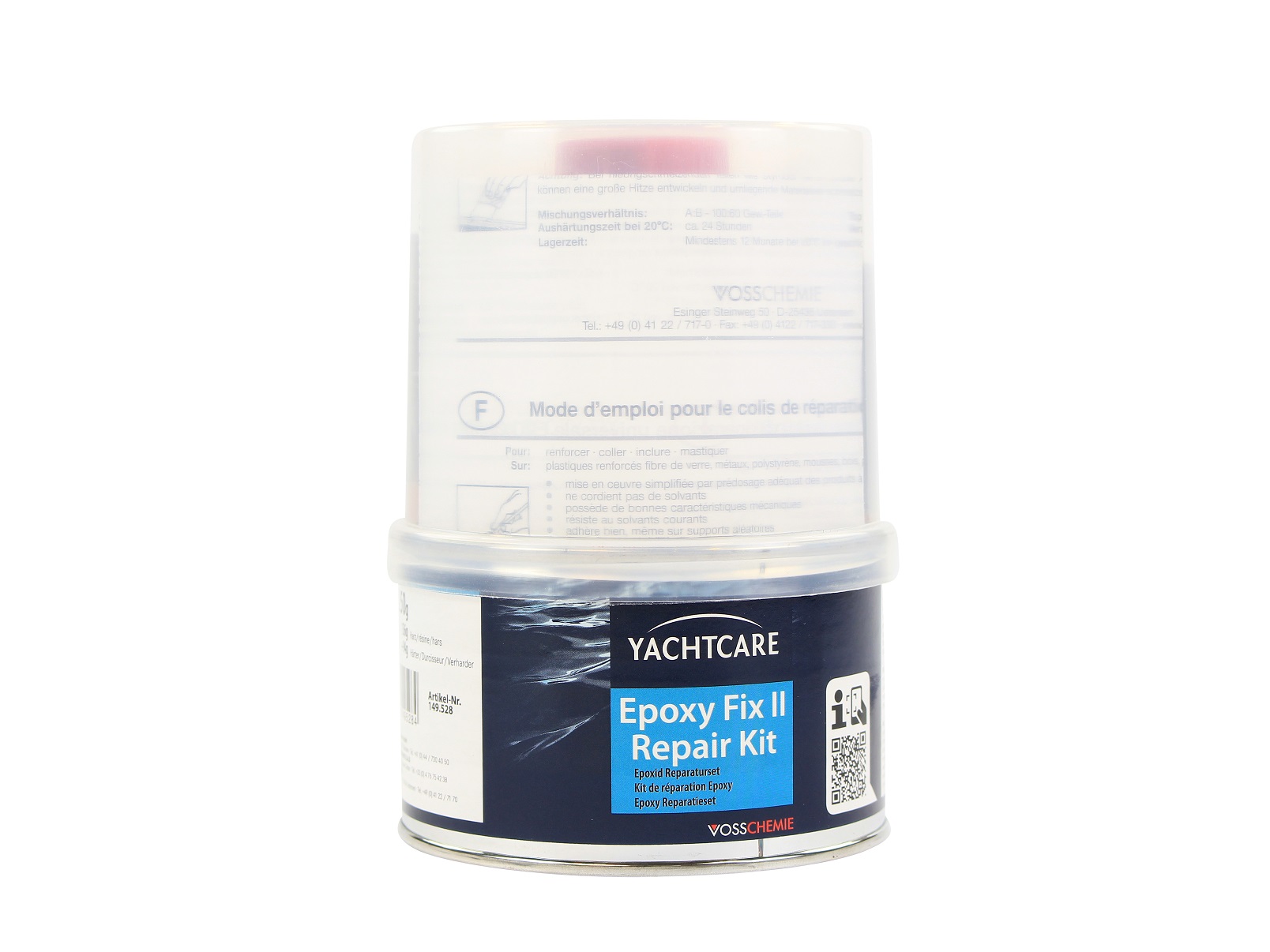 Epoxy repair kit - Herstel epoxy met deze kit