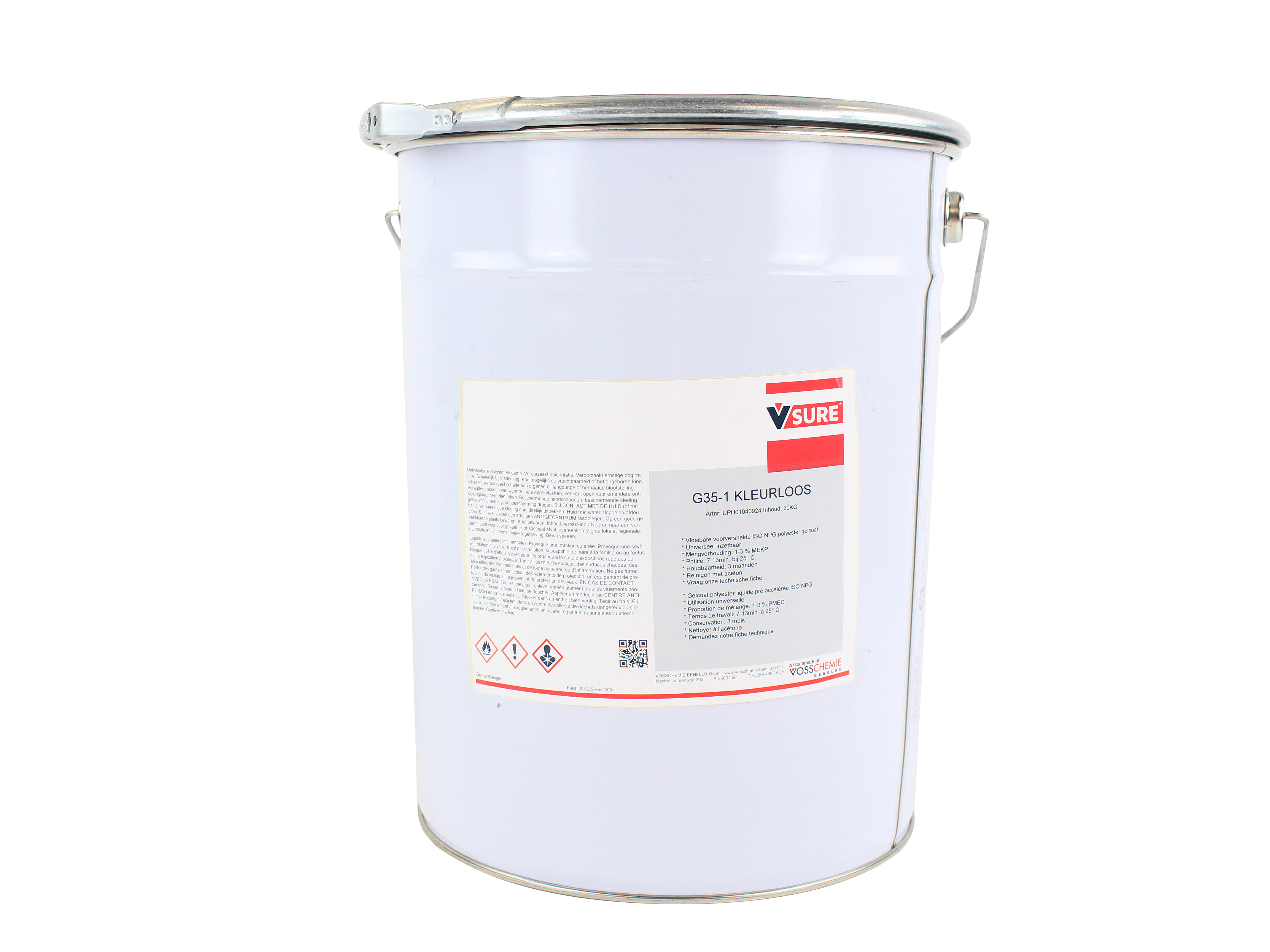 Gelcoat universel - Revêtement pour stratifié 20 kg