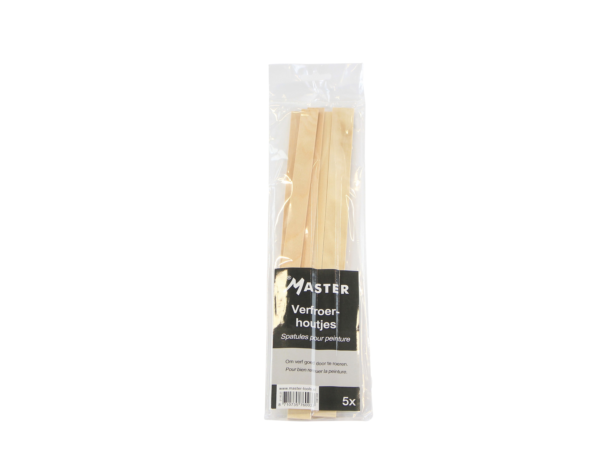 Wooden stirrers - mixing sticks of wood