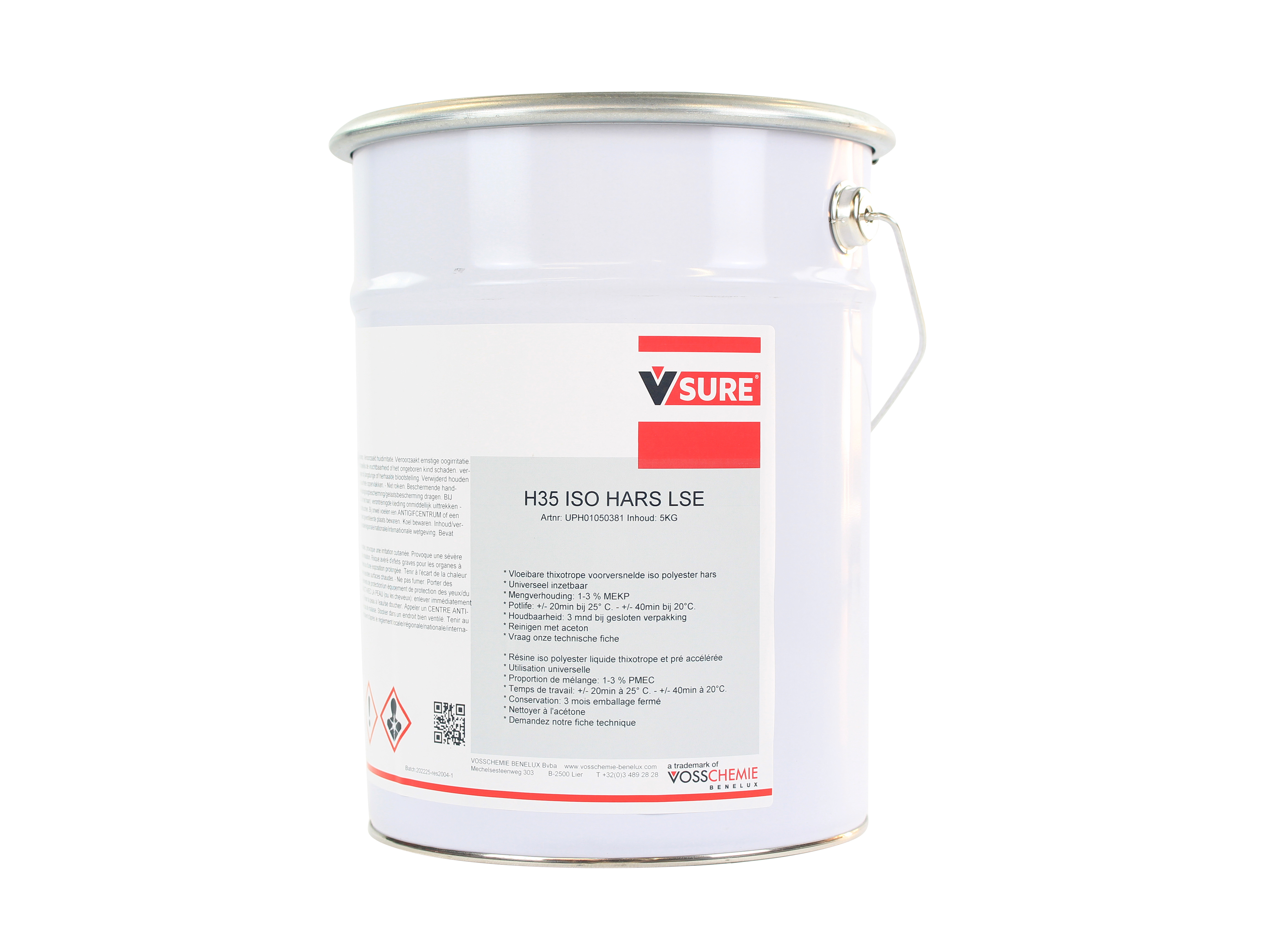 Polyester resin 5 kg - water-resistant laminating resin