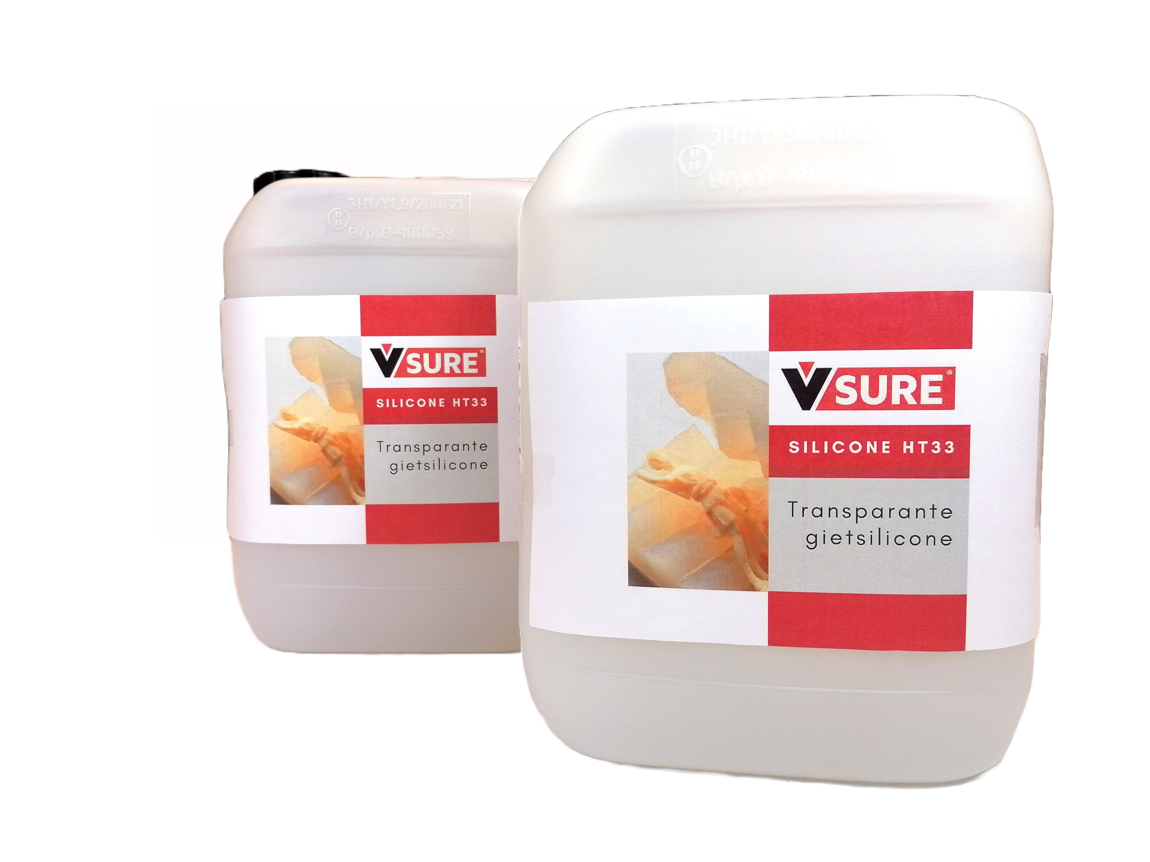 Transparante gietrubber - kleurloze vloeibare silicone 