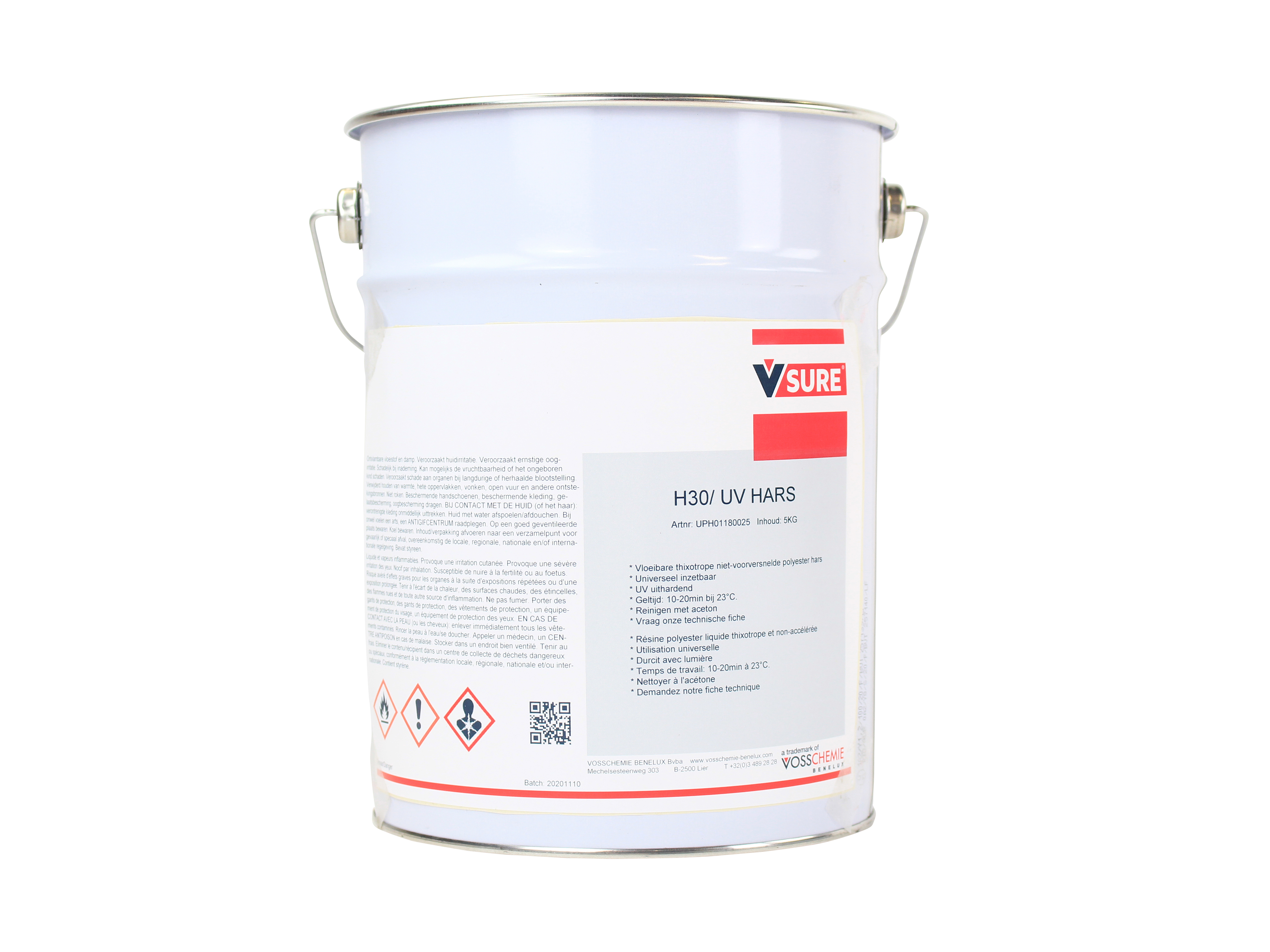 UV-curable polyester resin - for lamination 5 kg