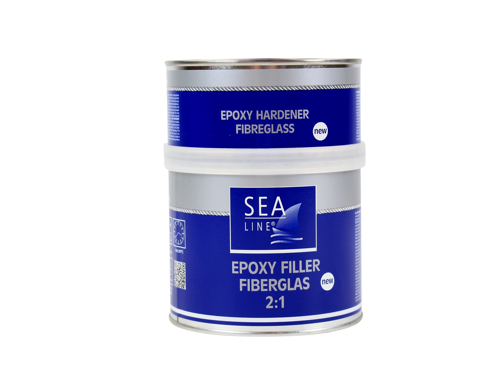 Glass fibre epoxy putty 750 gr -Fibre reinforced epoxy filler