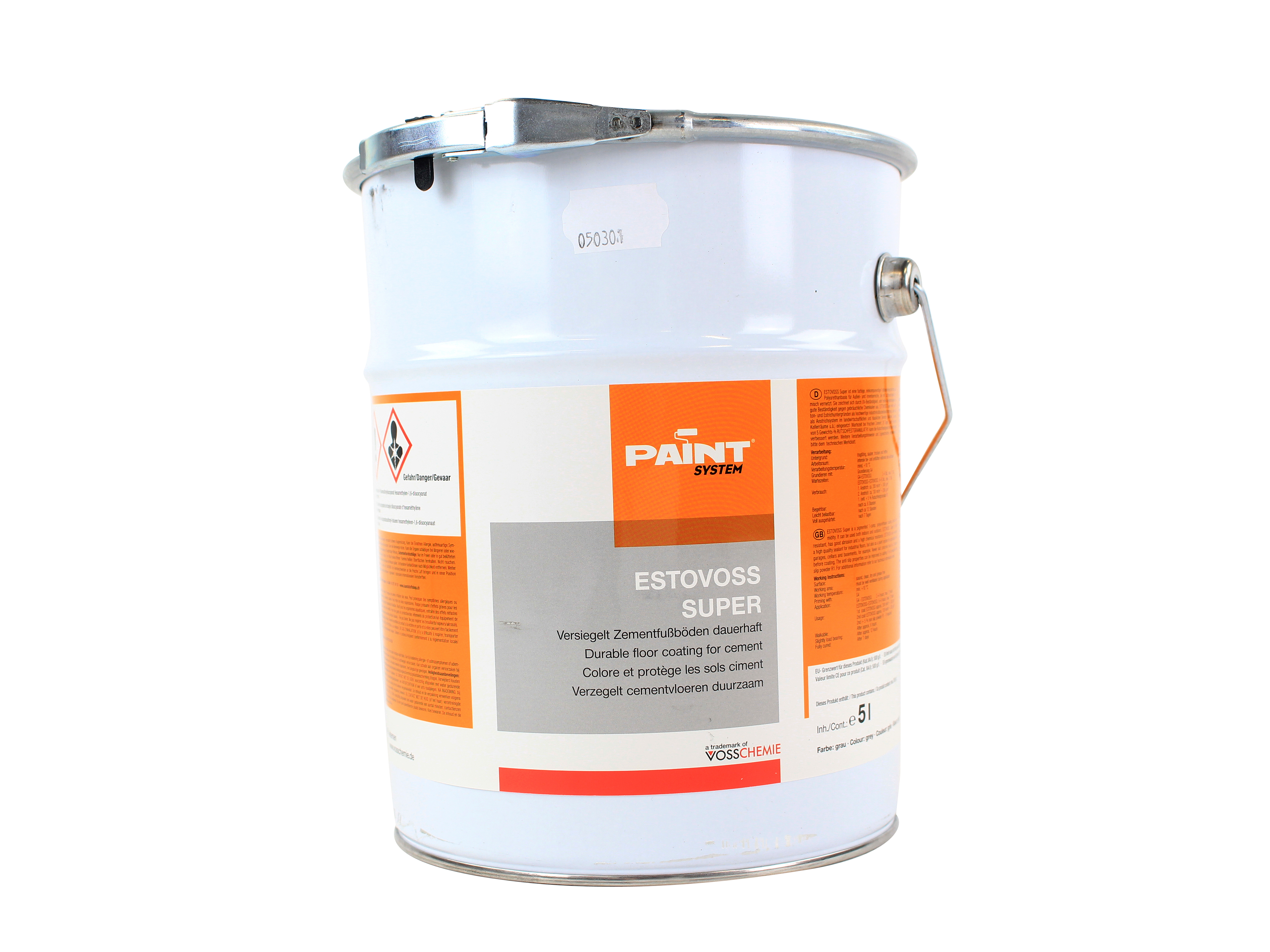 Floor paint - UV-resistant topcoat for any surface 5 l