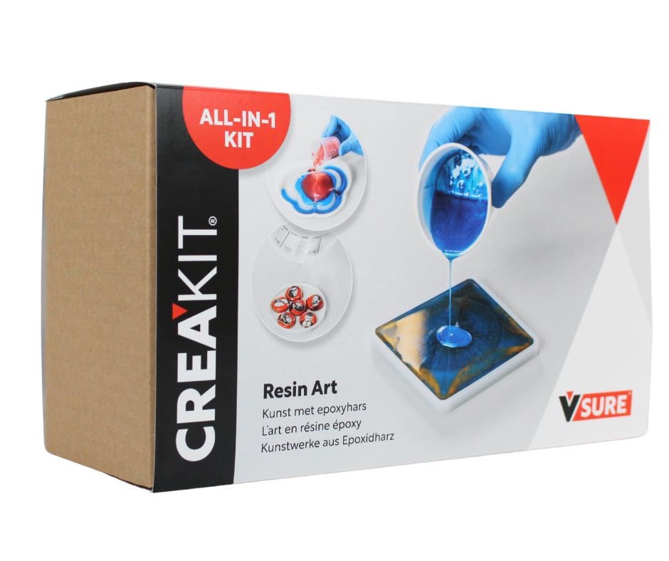 All-in-1 kit voor het gieten met epoxy