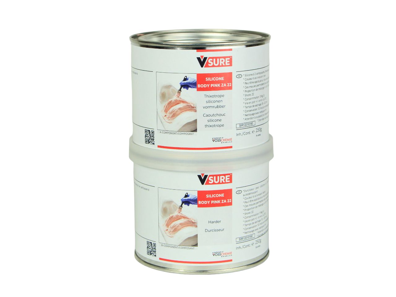 Fast drying body casting silicone - flexible mould
