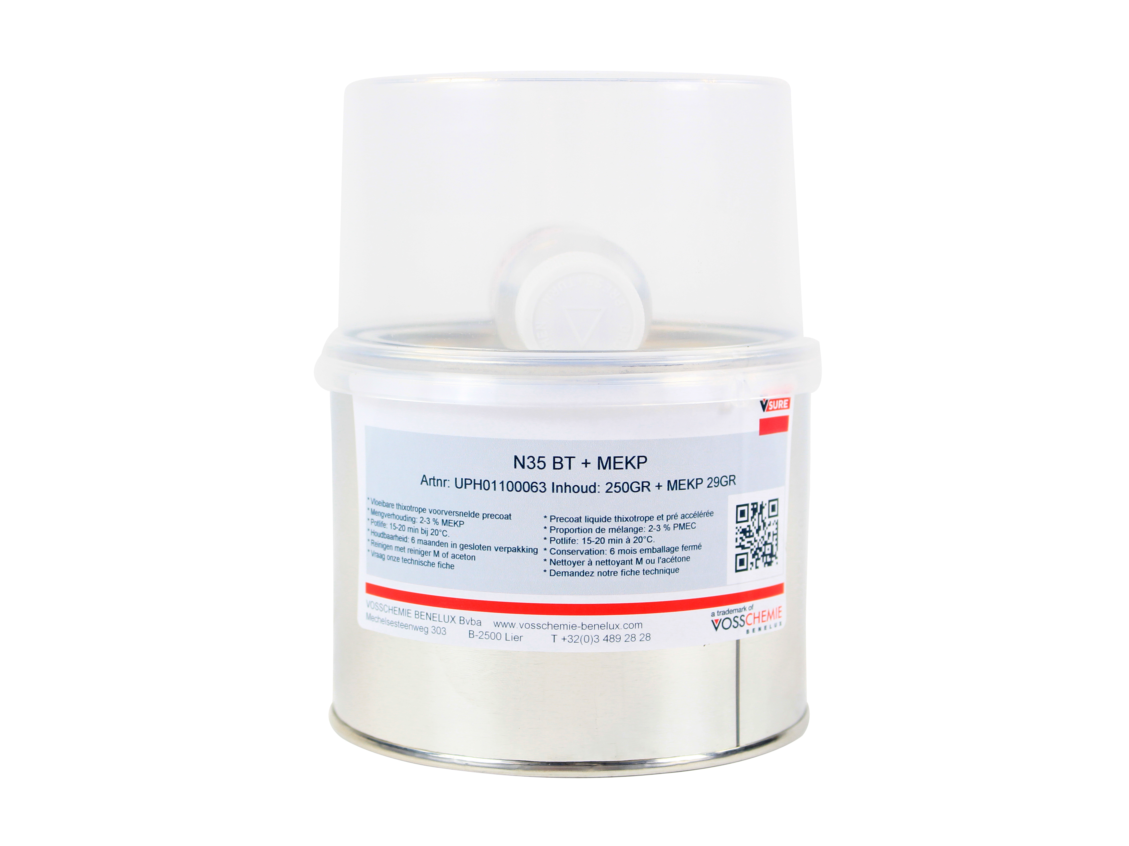 Polyester resin primer 250 g for PVC with hardener