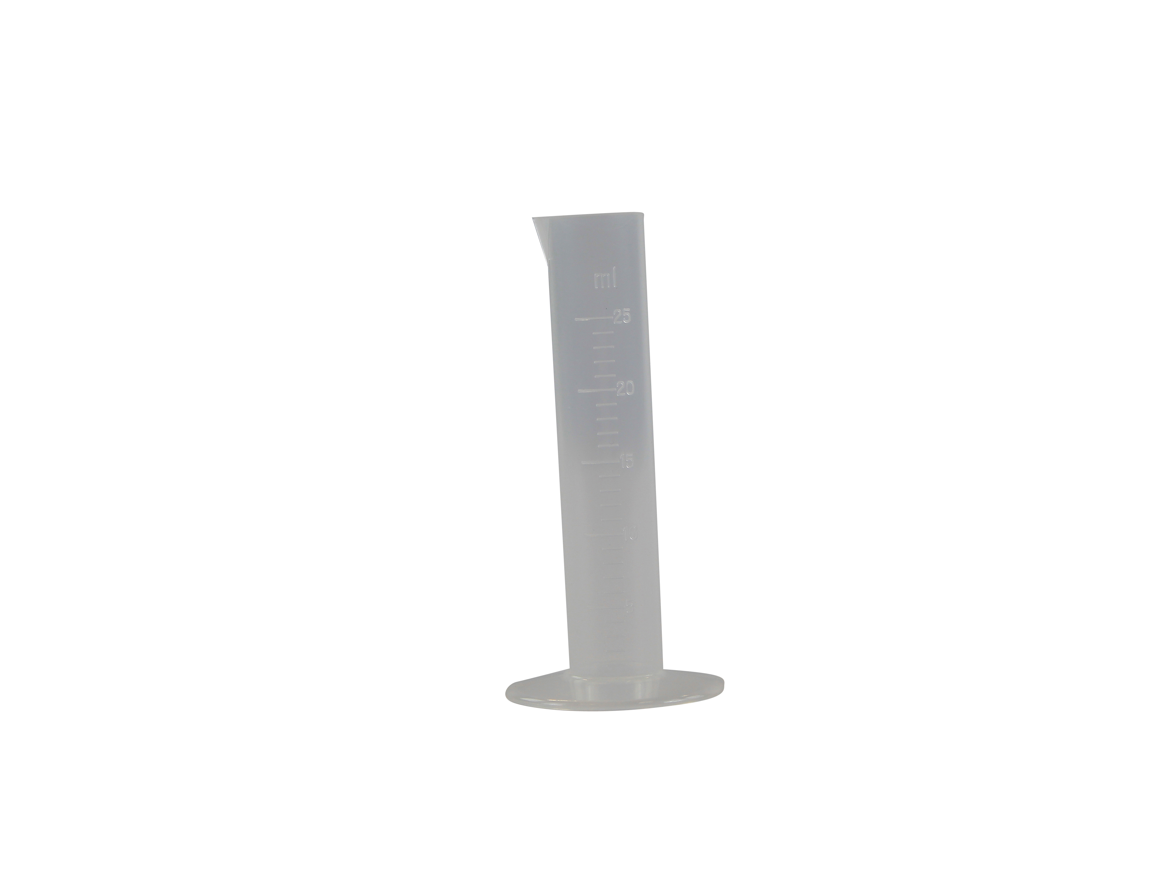 Cylindre de mesure 25 ml - disponible en différentes tailles