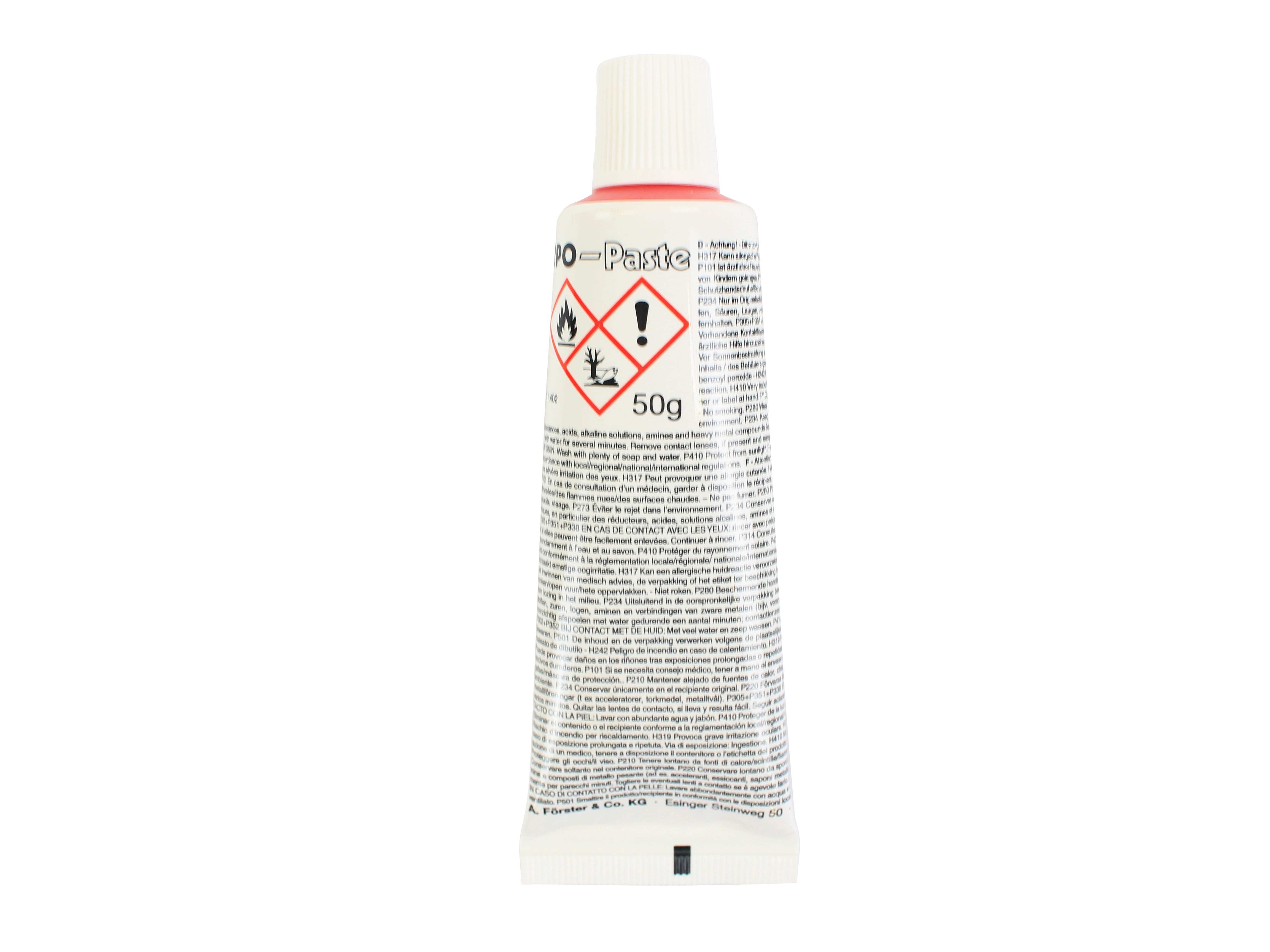 Durcisseur pour mastic de polyester - rouge