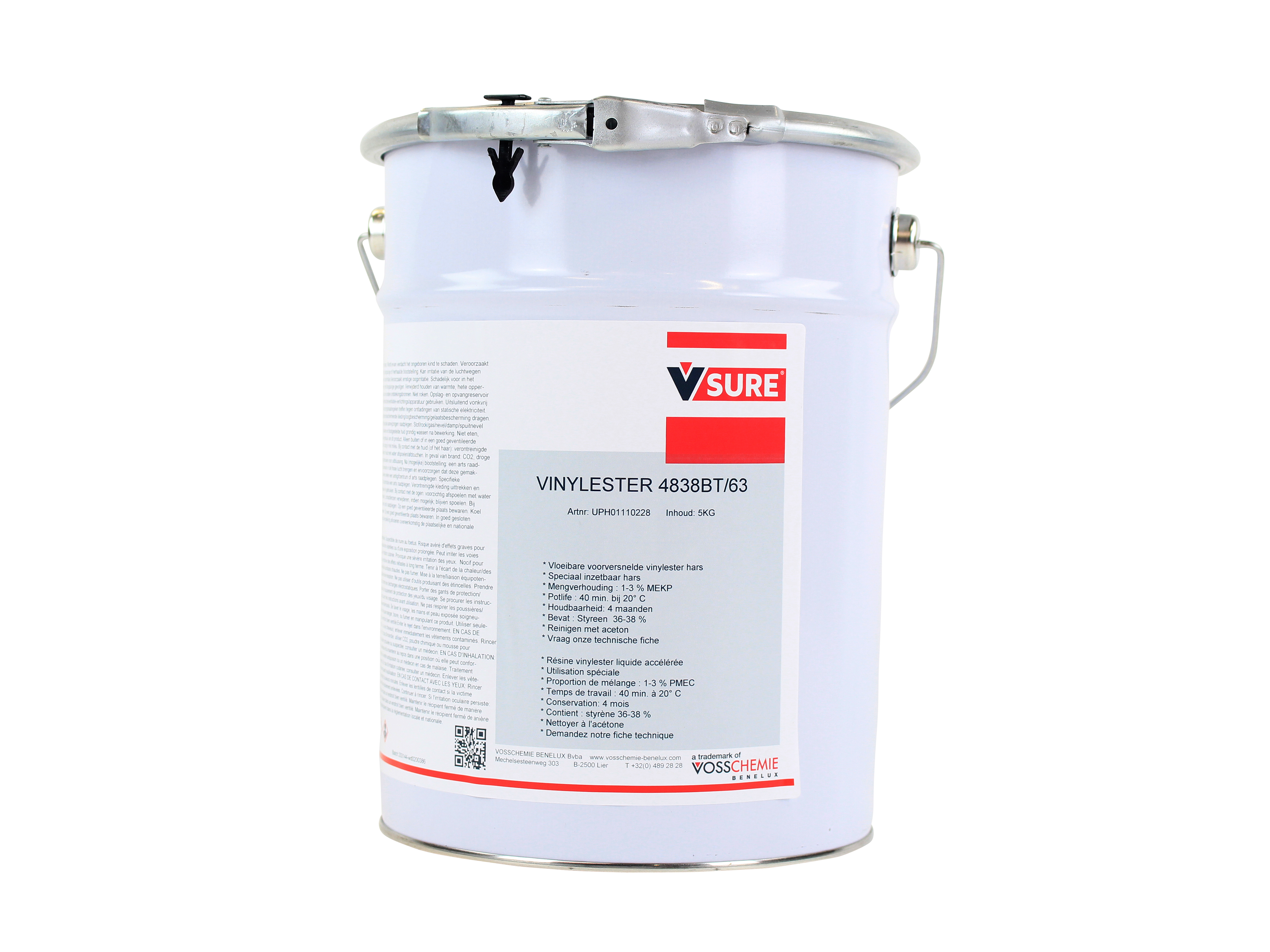 Résine vinylester - résine résistante à l'osmose et aux produits chimiques 5 kg