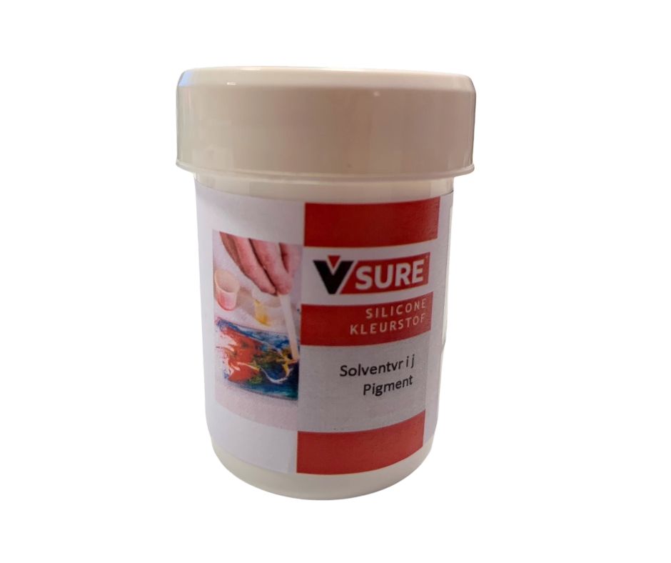 Dye for silicones 50 gr - Brown-red