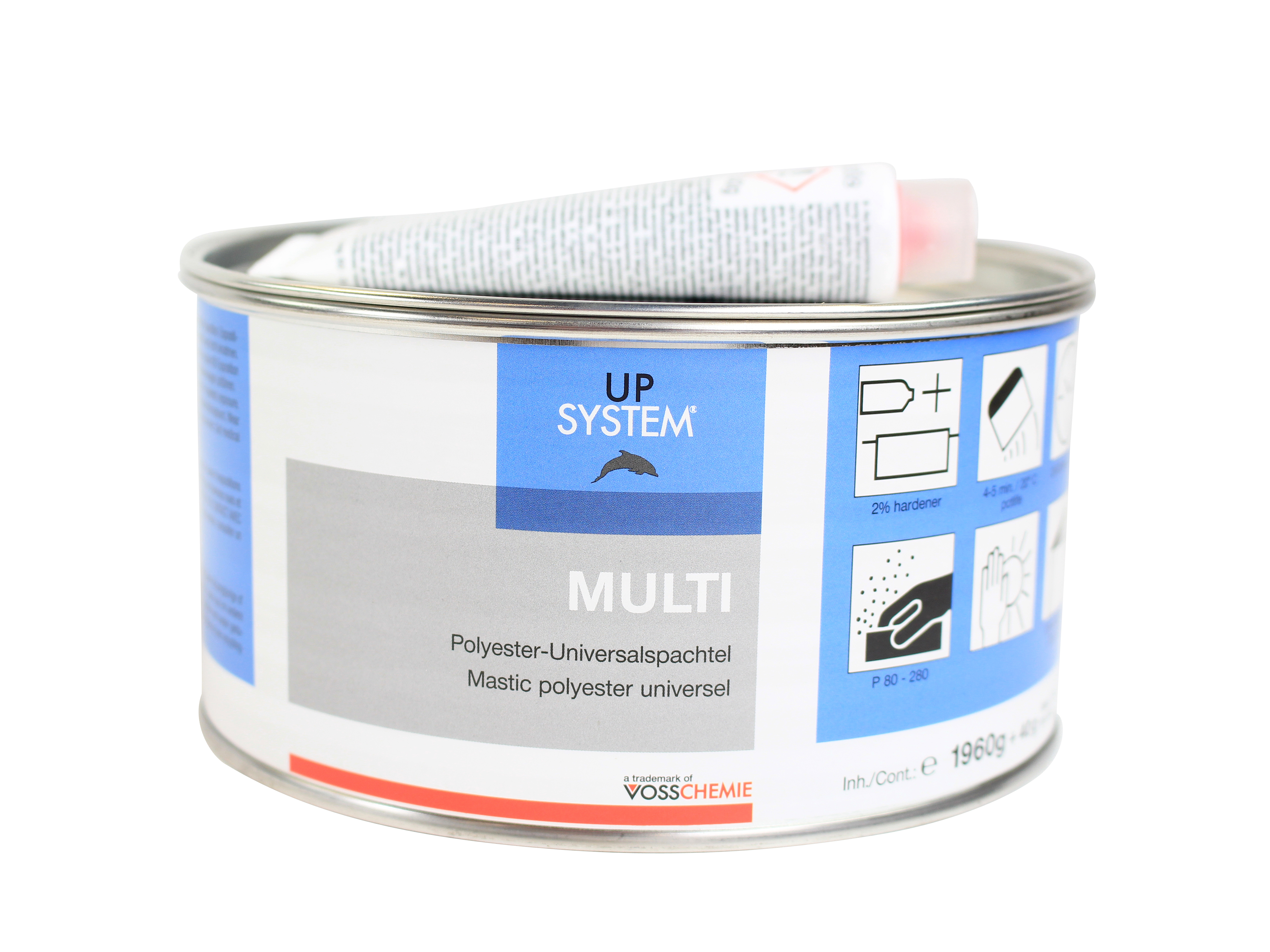 Polyester putty - For finishing and filling