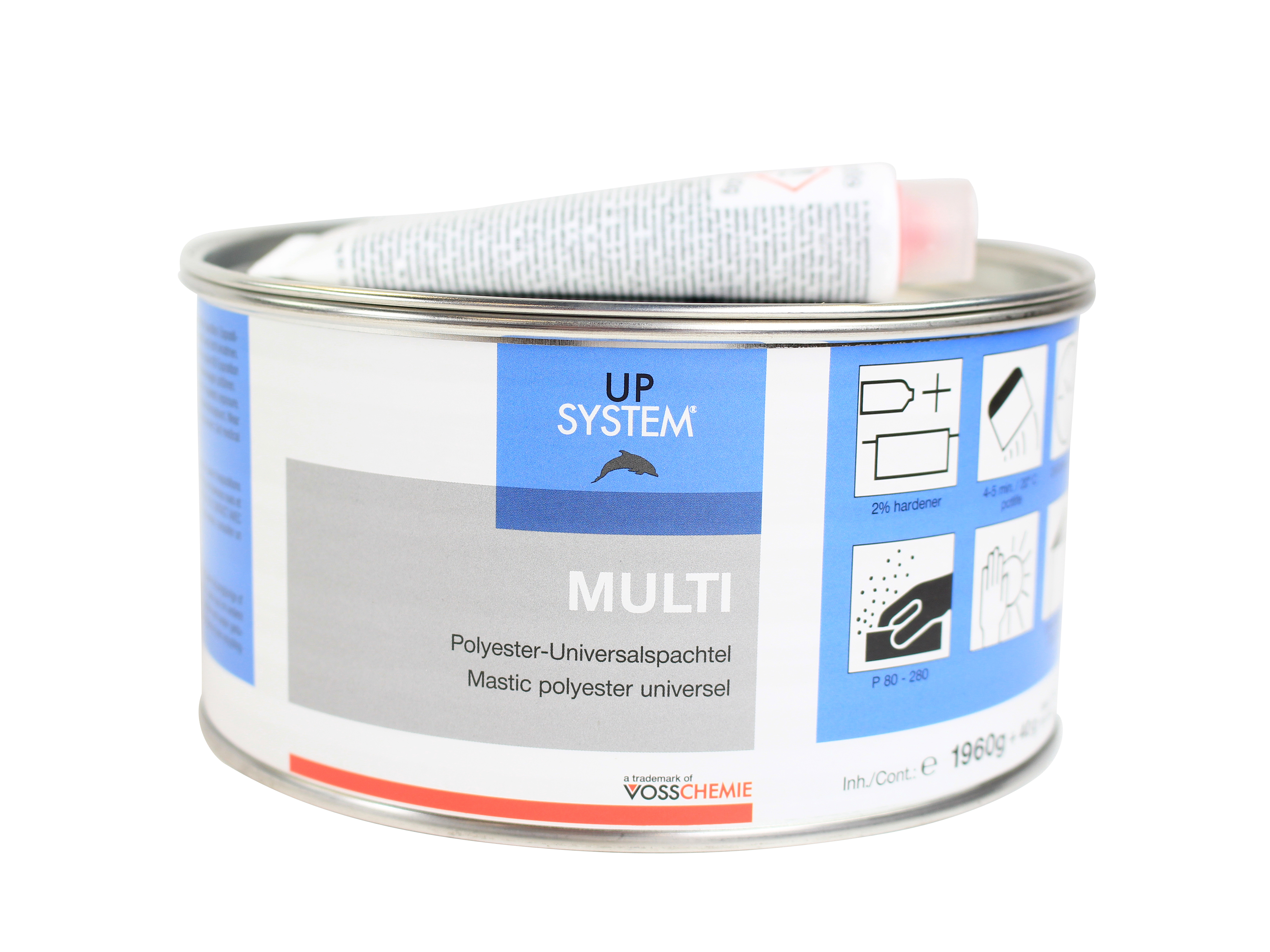 Mastic polyester - Pour la finition et le remplissage - V-Sure