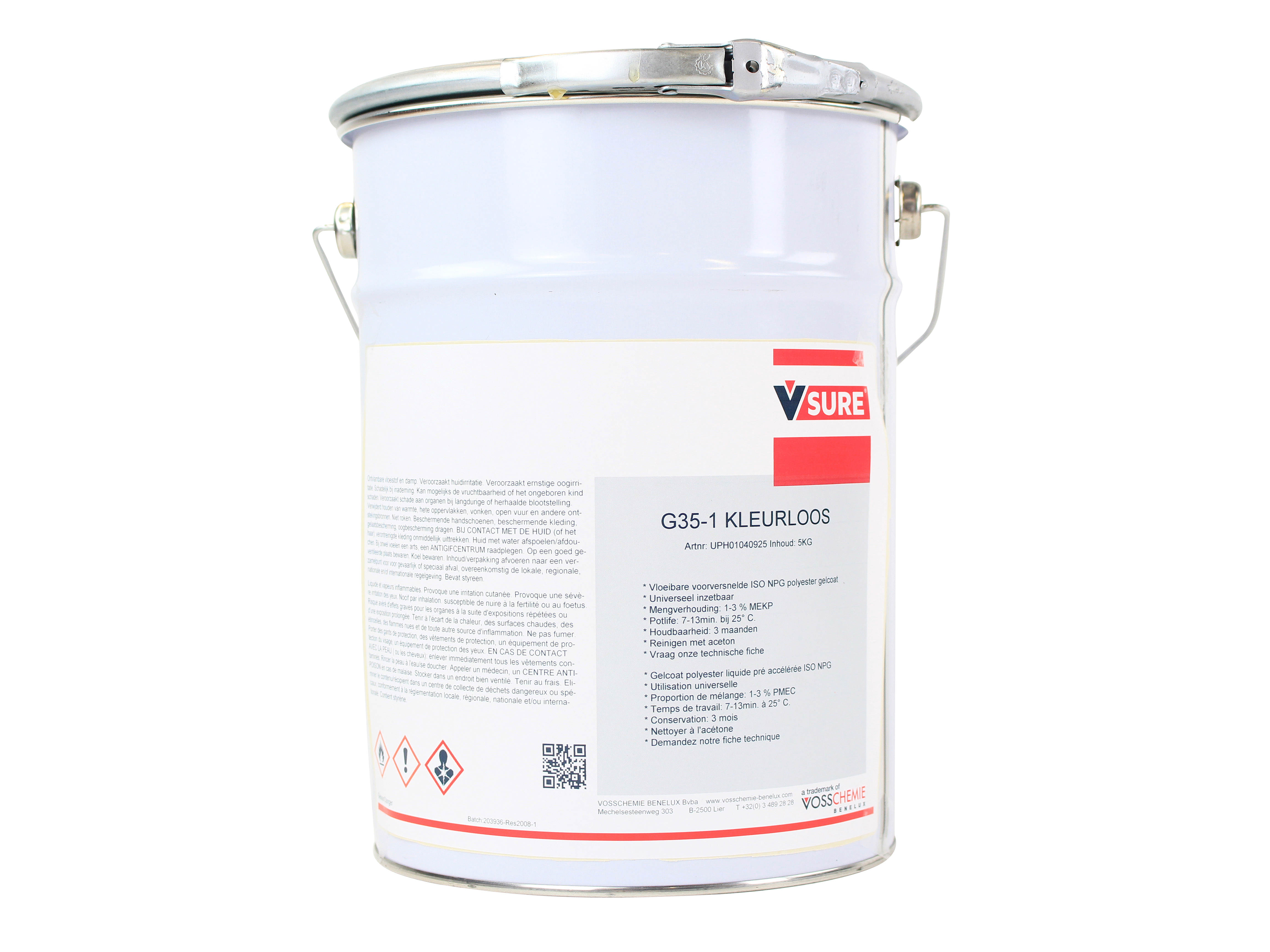 Gelcoat universel - Revêtement pour stratifié 5 kg