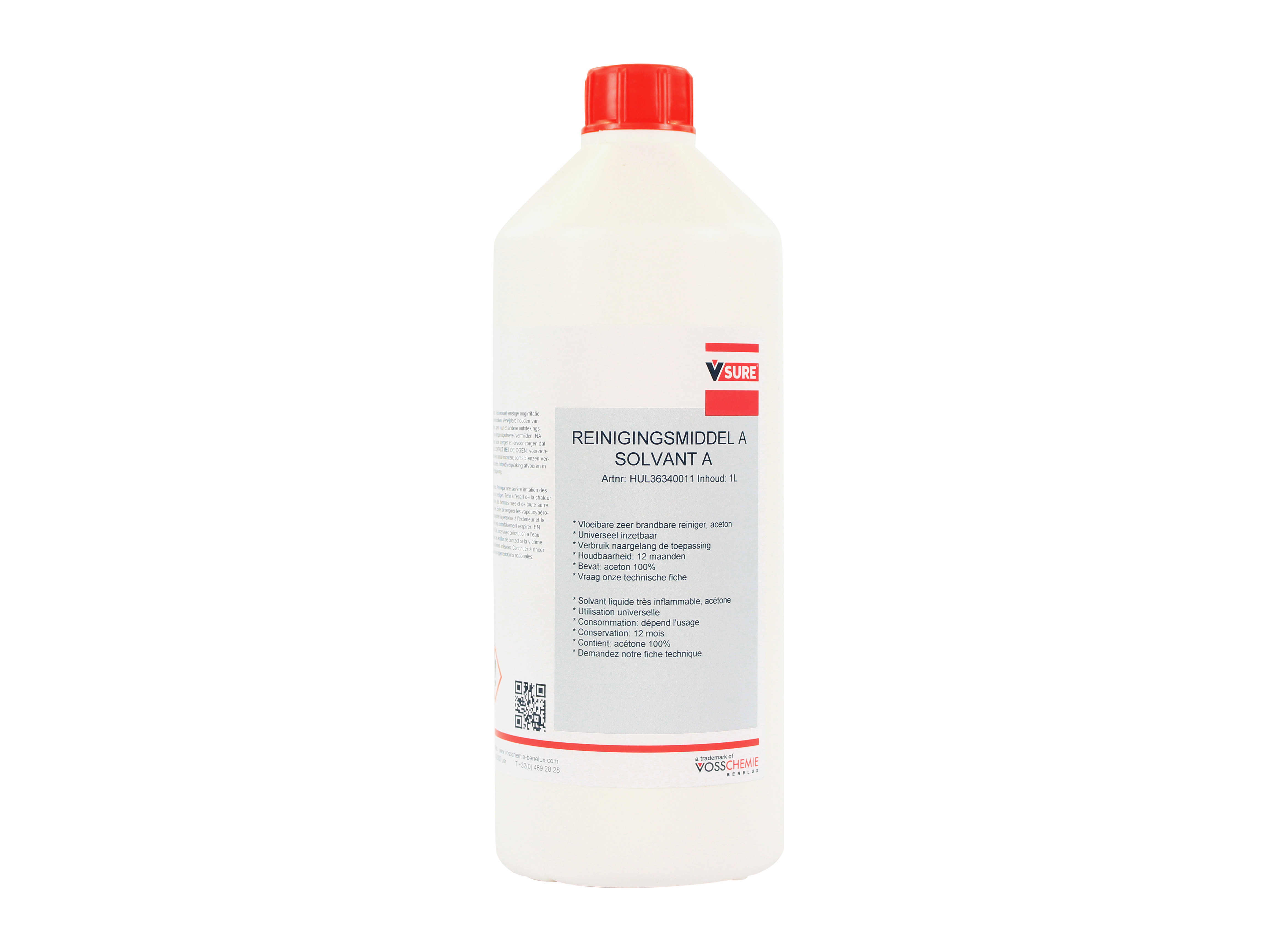 Acetone-based cleaner 1 l - removes paint, glue or resin